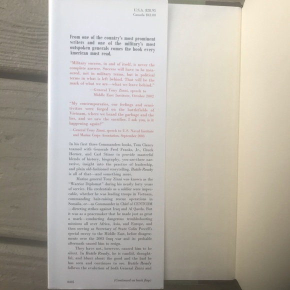 Tom Clancy - author 1 hardcover book/2 paperback - Picture 7 of 8